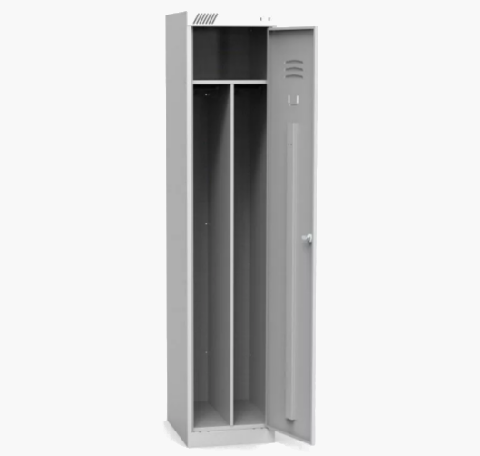 Металлический шкаф для одежды ШРК 21-400