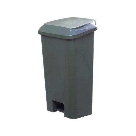 Мусорный контейнер полимерный 80л., с педалью, с пакетодержателем