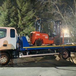 Эвакуатор со сдвижной платформой